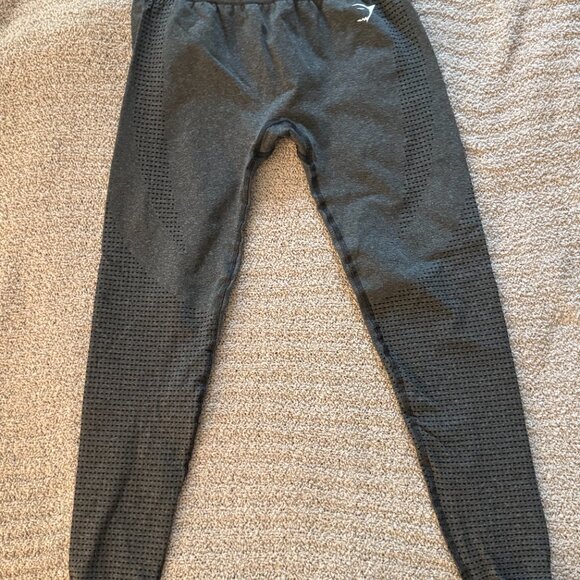 Gymshark Vital Seamless Leggings in Gray Marl, Medium - Picture 5 of 5